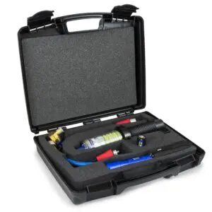 Mini UV Bright Concertina AC Leak Tracer Compact Set